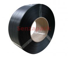 Páska PP 10 x 0,40 mm, 200/190 - 3500 m, 1160 N, černá Páska PP 10 x 0,40 mm, 200/190 - 3500 m, 1160 N, černá