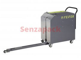 Poloautomatický páskovací stroj TP-410 PALLET STRAPPER s bateriovým modulem